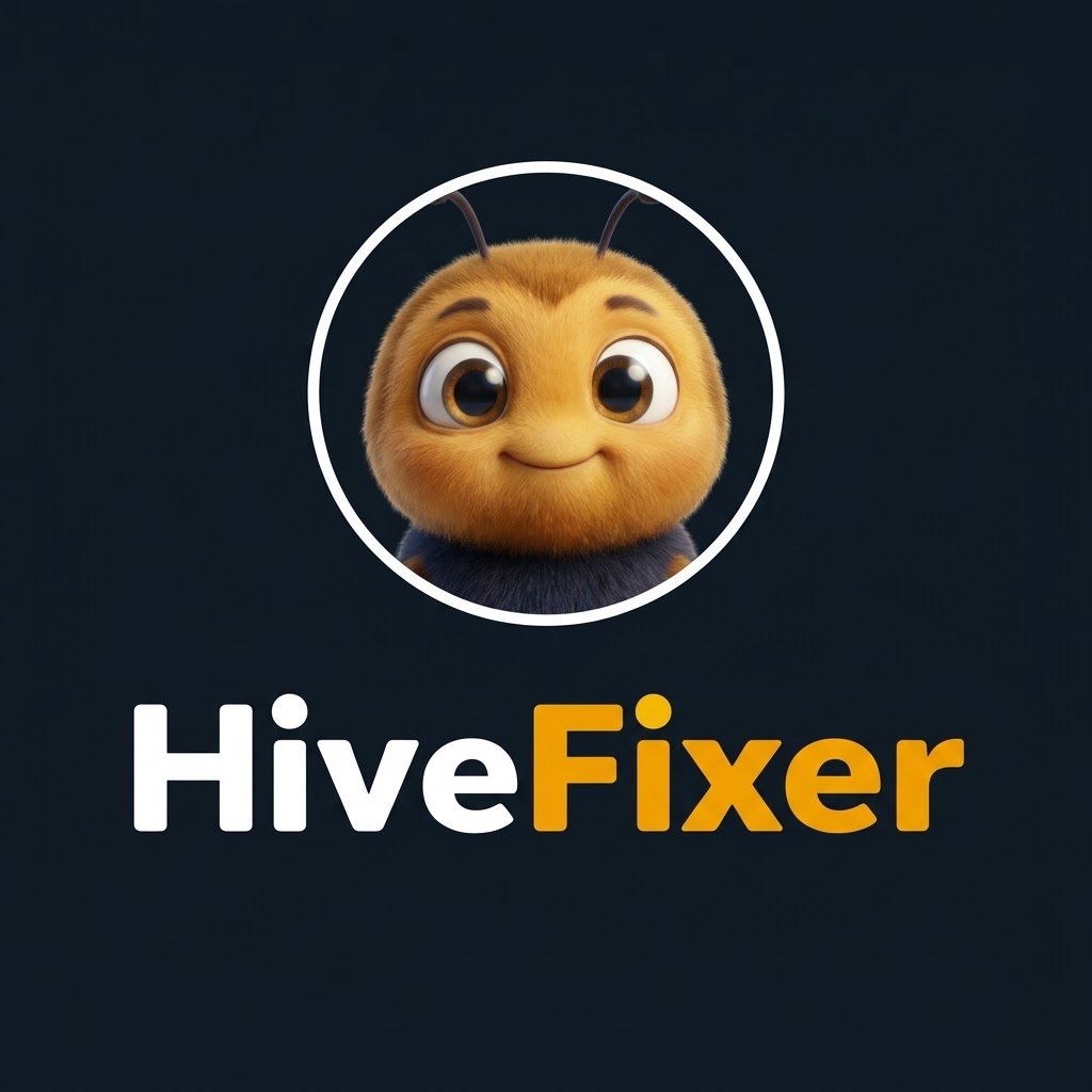 HiveFixer logo, square